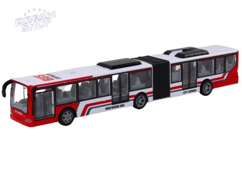 Autobus Miejski Zdalnie Sterowany RC Czerwono-Biały Autobus Miejski Zdalnie Sterowany RC Czerwono-Biały