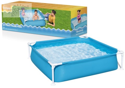 Basen Ogrodowy Stelażowy Dla Dzieci 122 cm x 122 cm x 30 cm Bestway 56217 Basen Ogrodowy Stelażowy Dla Dzieci 122 cm x 122 cm x 30 cm Bestway 56217