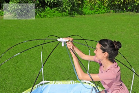 Basen Ogrodowy Stelażowy Dla Dzieci 244 cm x 51 cm Bestway 56432 Zielony