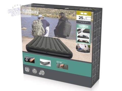 Bestway 2-osobowy dmuchany materac Queen Tritech Air 203x152x25cm 6713N Bestway 2-osobowy dmuchany materac Queen Tritech Air 203x152x25cm 6713N