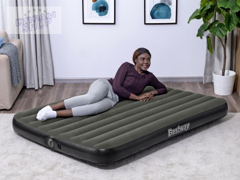 Bestway 2os materac Queen wbudowana pompka Tritech Air 203x152x25cm 6716S Bestway 2os materac Queen wbudowana pompka Tritech Air 203x152x25cm 6716S