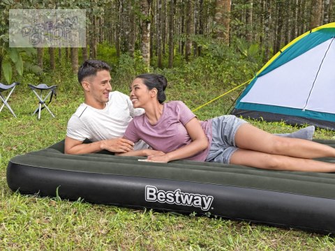 Bestway 2os materac Queen wbudowana pompka Tritech Air 203x152x25cm 6716S Bestway 2os materac Queen wbudowana pompka Tritech Air 203x152x25cm 6716S