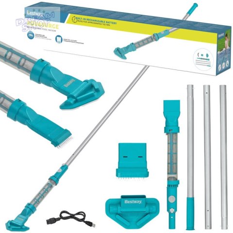 Bestway Akumulatorowy bezprzewodowy odkurzacz do basenu AquaSurge 58771