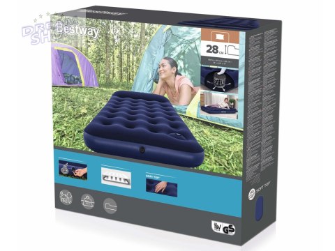 Bestway materac jednoosobowy dmuchany Air Mattress Twin 188x99x28cm 67224 Bestway materac jednoosobowy dmuchany Air Mattress Twin 188x99x28cm 67224