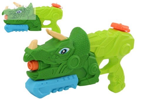 Pistolet Na Wodę Dinozaur Zielony Triceratops 1000 ml Zasięg 7m Pistolet Na Wodę Dinozaur Zielony Triceratops 1000 ml Zasięg 7m