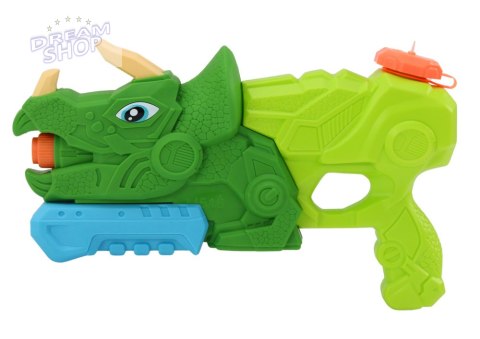 Pistolet Na Wodę Dinozaur Zielony Triceratops 1000 ml Zasięg 7m Pistolet Na Wodę Dinozaur Zielony Triceratops 1000 ml Zasięg 7m