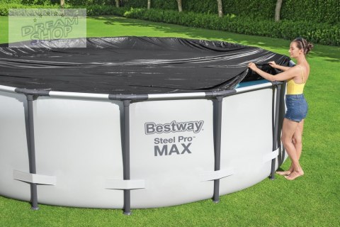 Pokrywa do basenu stelażowego 305 cm Bestway 58036 Pokrywa do basenu stelażowego 305 cm Bestway 58036