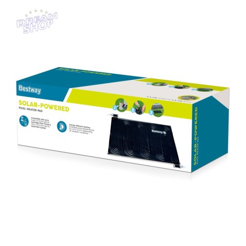 Solarny Panel Podgrzewający 110 x 171 cm do Basenu Bestway 58423 Solarny Panel Podgrzewający 110 x 171 cm do Basenu Bestway 58423