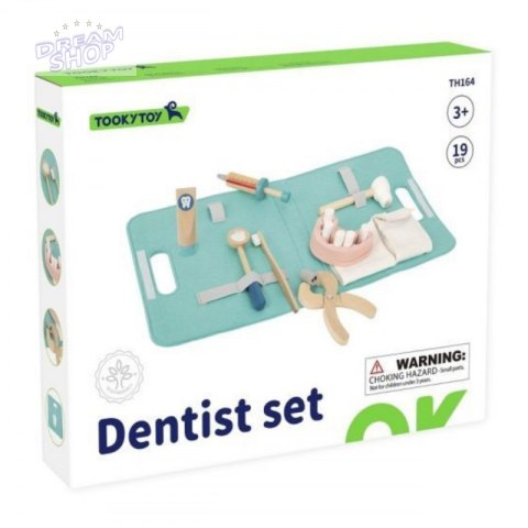 TOOKY TOY Zestaw Małego Dentysty Walizka Lekarza 19 el. TOOKY TOY Zestaw Małego Dentysty Walizka Lekarza 19 el.