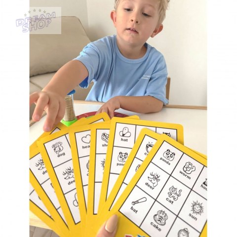 WOOPIE Bingo Gra Dopasuj Żetony Planszowa Rodzinna WOOPIE Bingo Gra Dopasuj Żetony Planszowa Rodzinna