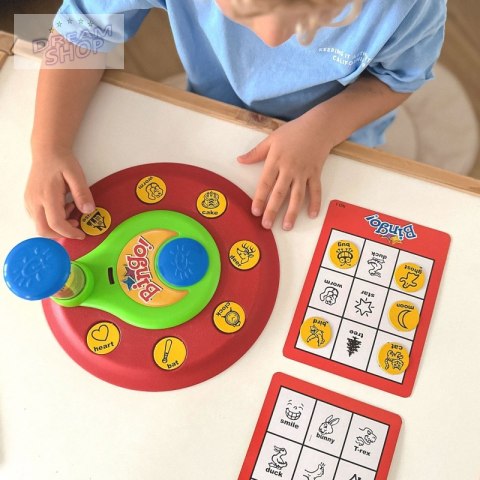 WOOPIE Bingo Gra Dopasuj Żetony Planszowa Rodzinna WOOPIE Bingo Gra Dopasuj Żetony Planszowa Rodzinna