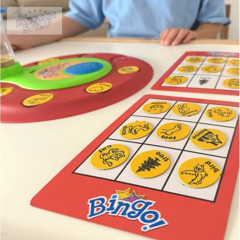 WOOPIE Bingo Gra Dopasuj Żetony Planszowa Rodzinna WOOPIE Bingo Gra Dopasuj Żetony Planszowa Rodzinna