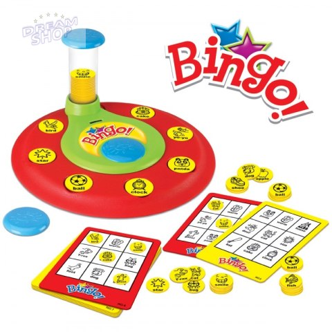 WOOPIE Bingo Gra Dopasuj Żetony Planszowa Rodzinna WOOPIE Bingo Gra Dopasuj Żetony Planszowa Rodzinna