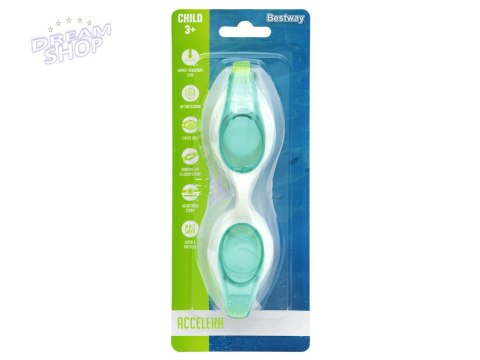 Bestway Accelera Okularki do pływania dla dzieci +3 21062