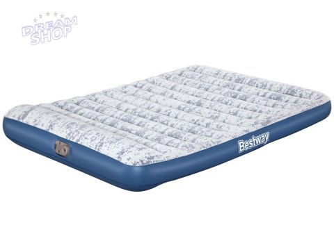 Bestway dwuosobowy materac welurowy Queen 203 x 152 x 30cm 67836 Bestway dwuosobowy materac welurowy Queen 203 x 152 x 30cm 67836