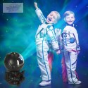 Lampka nocna dla dzieci projektor gwiazd astronauta z gitarą na pilot czarny
