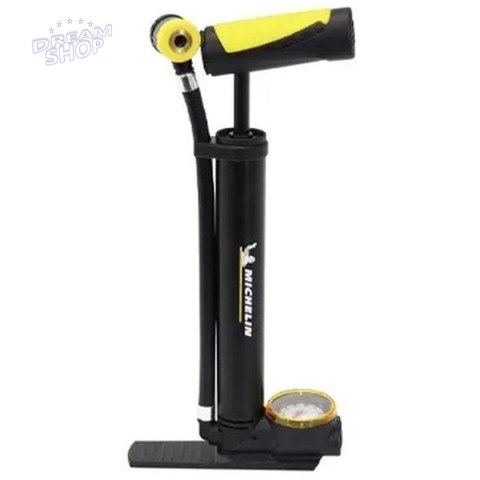 POMPKA ROWEROWA MINI Z MANOMETREM 2w1 ALU MICHELIN 8 bar(120PSI) POMPKA ROWEROWA MINI Z MANOMETREM 2w1 ALU MICHELIN 8 bar(120PSI)