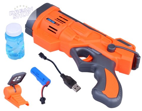 Pistolet do puszczania tęczowych baniek mydlanych ZA4962 Pistolet do puszczania tęczowych baniek mydlanych ZA4962
