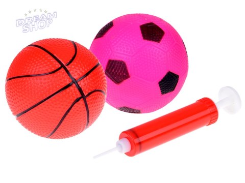 Zestaw sportowy 5w1 Hula hop Dysk Skakanka Piłki Lotka SP0769 Zestaw sportowy 5w1 Hula hop Dysk Skakanka Piłki Lotka SP0769