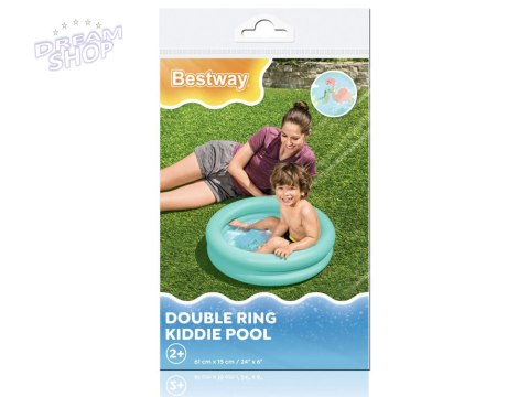 Bestway Basenik dmuchany pompowany brodzik dla dzieci 61x15cm 51061
