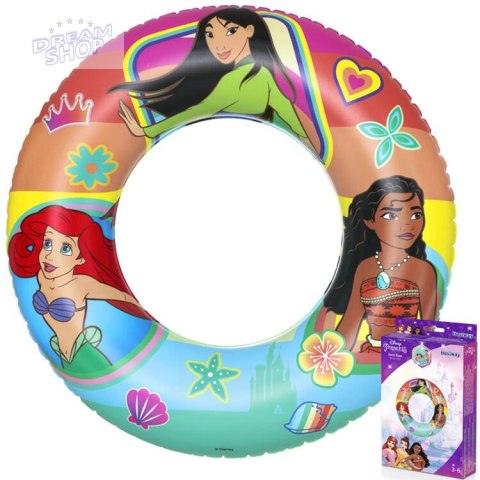 Bestway dmuchane Kółko do pływania 56 cm Princess 91043 Bestway dmuchane Kółko do pływania 56 cm Princess 91043