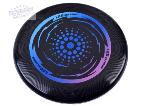 Latający Świecący led DYSK ufo 23cm do rzucania zabawy ZA4957