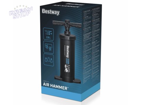 Bestway Pompka tłokowa do materaca 37cm 62086 Bestway Pompka tłokowa do materaca 37cm 62086