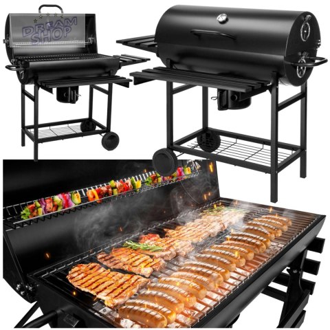 Grill węglowy ogrodowy beczka 2 ruszty BAREL Grill węglowy ogrodowy beczka 2 ruszty BAREL