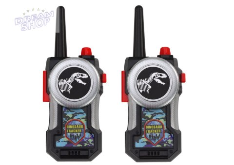 Krótkofalówki Walkie- Talkie Tropiciel Dinozaurów 30-80m Zasięgu Krótkofalówki Walkie- Talkie Tropiciel Dinozaurów 30-80m Zasięgu