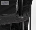 Krzesło wędkarskie HUGO składane czarne