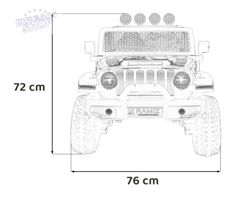 Pojazd OFF-ROAD 3.0 Różowy Pojazd OFF-ROAD 3.0 Różowy