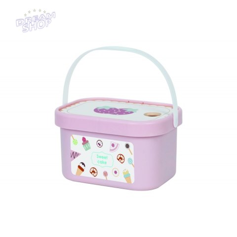 TOOKY TOY Sweet Cake Drewniany Zestaw Słodkości w Pudełku TOOKY TOY Sweet Cake Drewniany Zestaw Słodkości w Pudełku