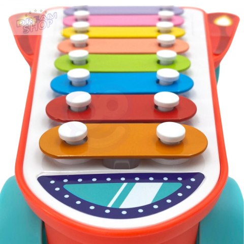 WOOPIE BABY Cymbałki Rakieta Kosmiczna Czerwona 18m+ WOOPIE BABY Cymbałki Rakieta Kosmiczna Czerwona 18m+