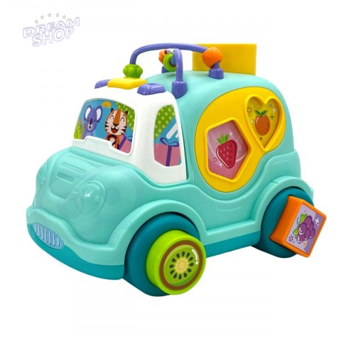 WOOPIE BABY Samochodzik Muzyczny Sorter Niebieski WOOPIE BABY Samochodzik Muzyczny Sorter Niebieski
