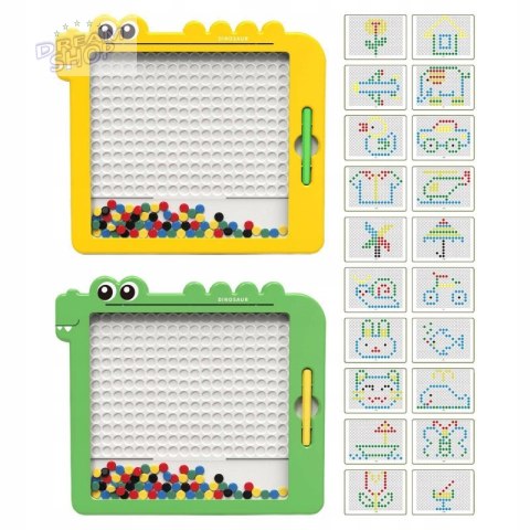 WOOPIE Tablica Magnetyczna dla Dzieci Montessori MagPad Dinozaur WOOPIE Tablica Magnetyczna dla Dzieci Montessori MagPad Dinozaur