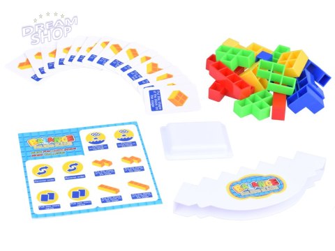 Klocki Konstrukcyjne Wieża Balansująca Tetris 3D Gra Zręcznościowa ZA4967 Klocki Konstrukcyjne Wieża Balansująca Tetris 3D Gra Zręcznościowa ZA4967