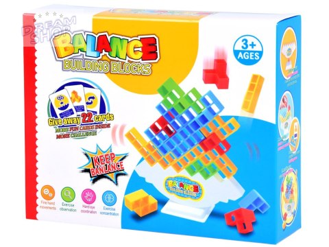 Klocki Konstrukcyjne Wieża Balansująca Tetris 3D Gra Zręcznościowa ZA4967 Klocki Konstrukcyjne Wieża Balansująca Tetris 3D Gra Zręcznościowa ZA4967