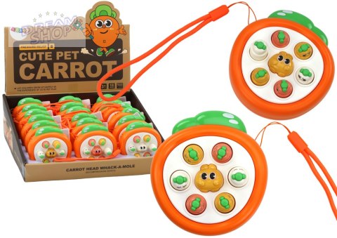 Mini Gra Zręcznościowa Wac A Mole Marchewki Pomarańczowa
