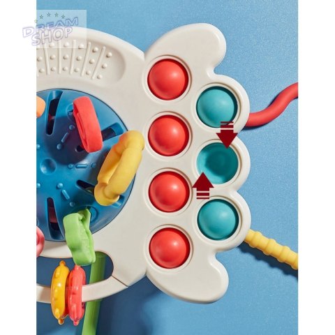 WOOPIE BABY Zabawka Sensoryczna Montessori Gryzak Wielofunkcyjny 0+ WOOPIE BABY Zabawka Sensoryczna Montessori Gryzak Wielofunkcyjny 0+
