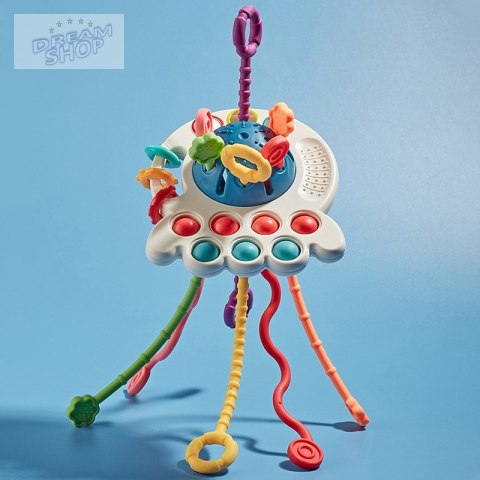WOOPIE BABY Zabawka Sensoryczna Montessori Gryzak Wielofunkcyjny 0+ WOOPIE BABY Zabawka Sensoryczna Montessori Gryzak Wielofunkcyjny 0+