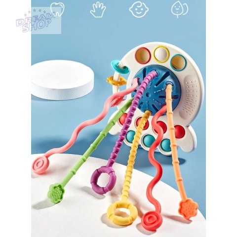 WOOPIE BABY Zabawka Sensoryczna Montessori Gryzak Wielofunkcyjny 0+ WOOPIE BABY Zabawka Sensoryczna Montessori Gryzak Wielofunkcyjny 0+