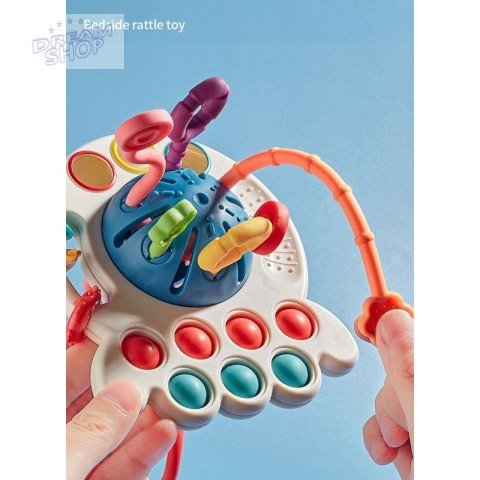 WOOPIE BABY Zabawka Sensoryczna Montessori Gryzak Wielofunkcyjny 0+ WOOPIE BABY Zabawka Sensoryczna Montessori Gryzak Wielofunkcyjny 0+