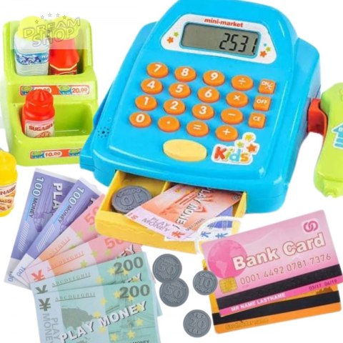 WOOPIE Kasa Sklepowa z Półką i Akcesoriami WOOPIE Kasa Sklepowa z Półką i Akcesoriami