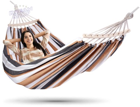 Hamak ogrodowy EDEN SAND w paski Hamak ogrodowy EDEN SAND w paski