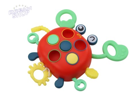 Krab Sensoryczny Interaktywny Edukacyjna Zabawka Dla Dzieci Gryzak Krab Sensoryczny Interaktywny Edukacyjna Zabawka Dla Dzieci Gryzak