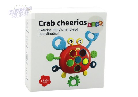 Krab Sensoryczny Interaktywny Edukacyjna Zabawka Dla Dzieci Gryzak Krab Sensoryczny Interaktywny Edukacyjna Zabawka Dla Dzieci Gryzak