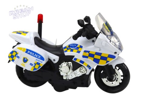 Motocykl Policyjny Motor Wóz Policyjny Światło Dźwięk Motorek Mix Motocykl Policyjny Motor Wóz Policyjny Światło Dźwięk Motorek Mix