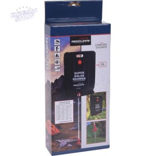 PRYSZNIC SOLARNY KEMPINGOWY TURYSTYCZNY 15L REDCLIFFS