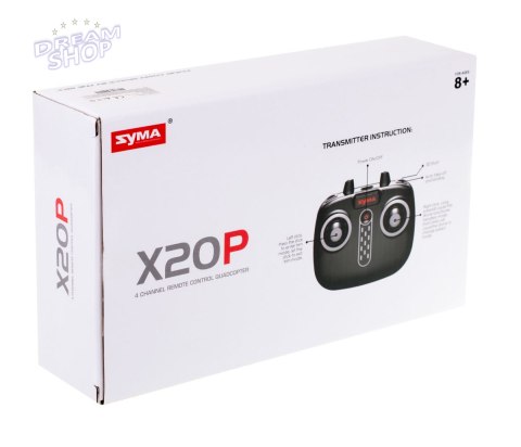 Dron na pilota zdalnie sterowany RC SYMA X20P 2,4GHz RTF 360