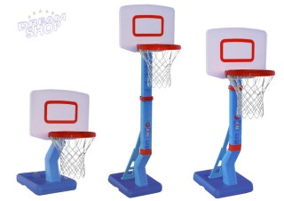Kosz do Koszykówki Regulowany Piłka Pompka 138cm Niebieski
